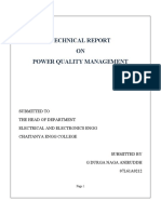 Power Quality Management