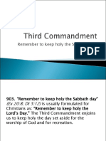 Third Commandment