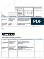 Job Hazard Safety & Environment Analysis (JHSEA) Worksheet: Operation/QYPX