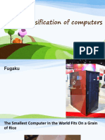 Classification of Computers