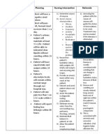 Activity On Care Planning