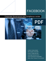 Facebook: Corporate Governance and Compliance Review