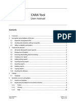 CARA Tool User Manual