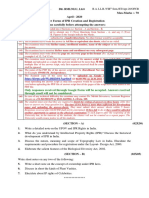 D - Rmlnlu, L Time - 03 Hours Max-Marks:-70 April - 2020 Other Forms of IPR Creation and Registration