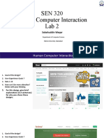 SEN 320 Human Computer Interaction Lab 2
