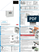 ABB UNO DM 1.2 5.0 TL PLUS Quick Installation Guide