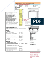 Design of Multi-Cell Box Culvert (Side Walls & Bottom Slab)