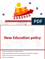 New Education Policy 2020 PPT Aarohan