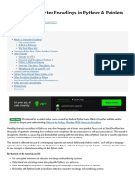 Unicode & Character Encodings in Python - A Painless Guide - Real Python