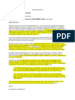 G.R. No. 125761 April 30, 2003 SALVADOR P. MALBAROSA, Petitioner, Hon. Court of Appeals and S.E.A. Development Corp., Respondents. Callejo, SR., J.