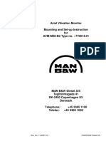 Torsional Vibration Monitoring System - AWM M30-B2, DWG 1142957-2.0