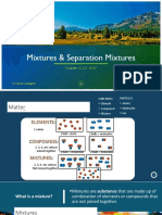 Mixtures & Separation Mixtures