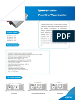 Ipower: Series Pure Sine Wave Inverter