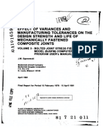 Effect of Variances and Manufacturing Tolerances On The (