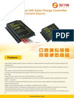 Depressurization LED Solar Charge Controller With Constant Current Source