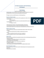 1 - Introduction To Data Transfer and Interfacing