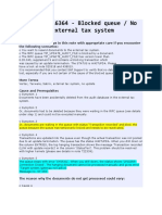 SAP Note 216364 Vertex Queue