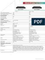 Alteon D Line 5820 5424 Tech Spec