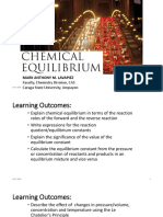 Chapter 15 Chemical Equilibrium