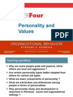 Personality and Values: Organizational Behavior