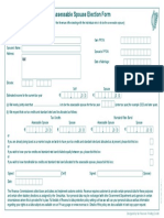 Assessable Spouse Election Form: Ddmmyyyy