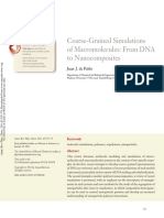 Coarse-Grained Simulations of Macromolecules: From DNA To Nanocomposites