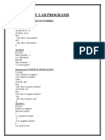 Unix Lab Programs: Exercise No:2. ODD OR EVEN NUMBERS