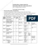 Course Plan