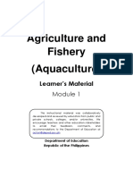 TLE - Grade 7&8 - LM. AFA-Aquaculture - Module 1