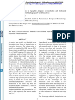 Ergot Alkaloid Biosynthesis in Aspergillus Fumigatus: Overproduction and Biochemical Characterisation of A 4-Dimethylallyltryptophan N-Methyltransferase