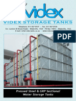 Videx Sectional Tanks-Brochure