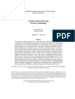 Decision-Theoretic Group - Elevator Scheduling