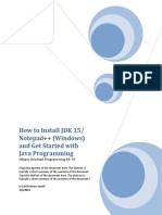 How To Install JDK 15 and Notepad (On Windows) and Get Started With Java Programming