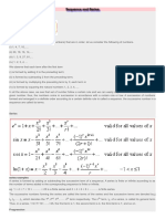 Sequence and Series