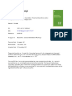 A Theoretical Framework For The Interpretation of Pharmacist Workforce Studies