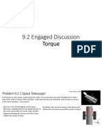 9.2 Engaged Discussion: Torque