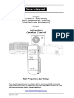 Bonaire Multi Appliance Comfort Control