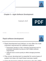 Sabah Arif: Chapter 3 - Agile Software Development