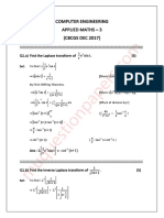 M3 Model Answer Paper