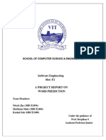 Software Engineering Slot: F2: School of Computer Science & Engineering