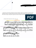 Theory Worksheet - Mozart and Beethoven Analysis