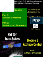 Module A - Attitude Control Review