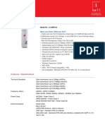 21Mbps Wifi Data Card: Model No: 21.6Mw-63