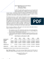 Malaysia's Importance To The Sukuk Market: March 2007 Report