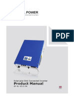 SAMIL POWER Expert For PV Grid-Tied Inverters. SolarLake Grid Connected Inverter. Product Manual SP SL V5.3 EN. English