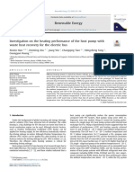 Investigation On The Heating Performance of The Heat Pump Withwaste Heat Recovery For The Electric Bus