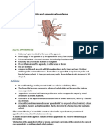 Summary For Acute Appendicitis