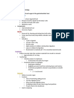 Digestive System Pathophysiology