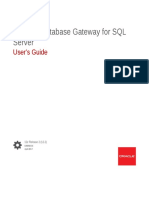 Database Gateway SQL Server Users Guide