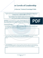 Self-Assessment Exercise: Technical Knowledge & Skills